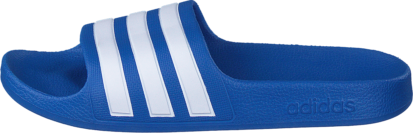 Adilette Aqua Slides Kids True Blue / Cloud White / True Blue, Unisex, Skor, Sandaler och Tofflor, sandaler, Blå, EU 32