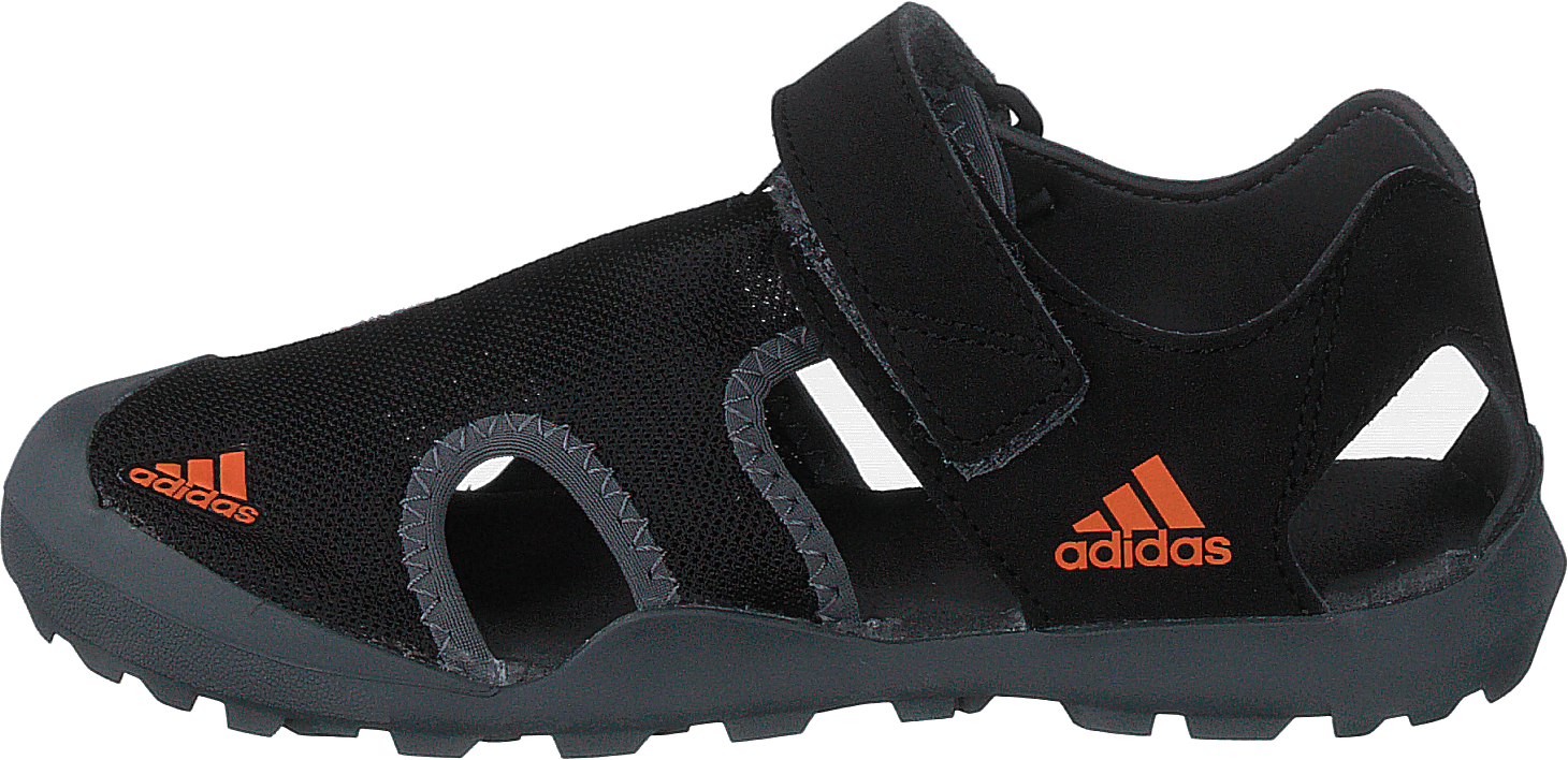 Captain Toey K Core Black/orange/grey Five, Unisex, Kengät, Sandaalit ja Tohvelit, sandaalit, Musta, EU 31