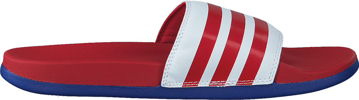 Adilette Comfort Ftwr White/scarlet/team Royal