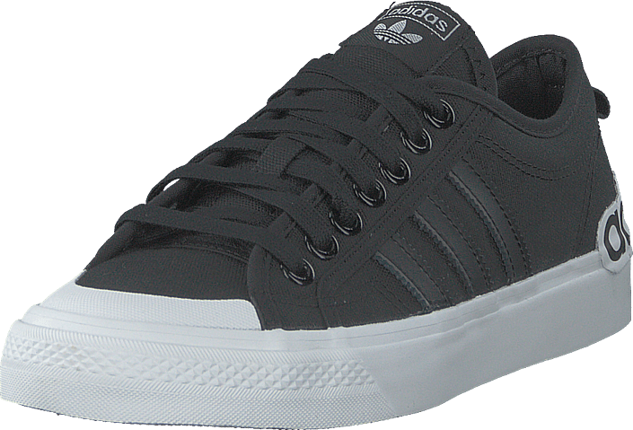adidas Originals - Nizza Core Black/crystal White/gum 3