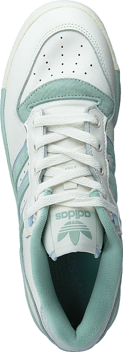adidas rivalry low white green