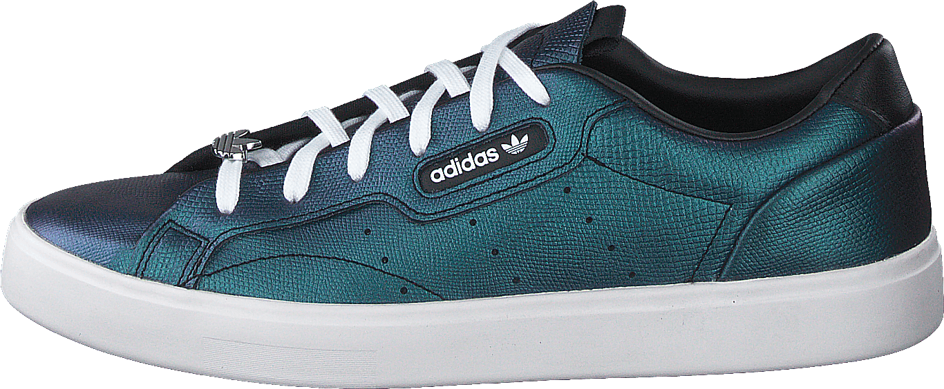 Sleek W Core Black/core Black/crystal, Female, Sapatos, Sapatilhas, Sapatilhas, Turquesa, EU 38