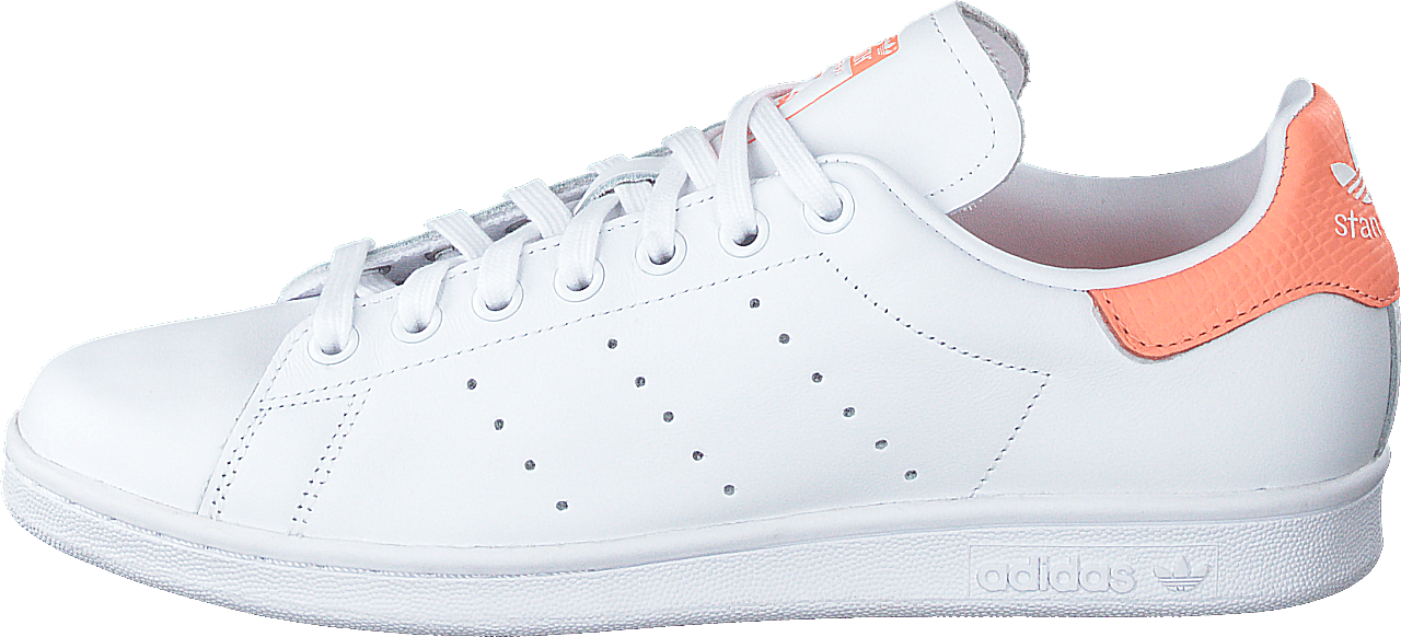 Stan Smith W Ftwr White/ftwr White/chalk Co, Female, Schoenen, Sneakers, Sneakers, Wit, EU 41 1/3