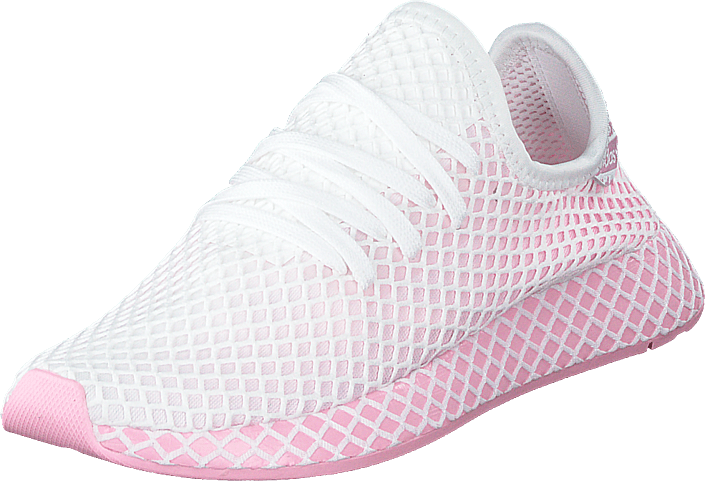 adidas deerupt runner white pink