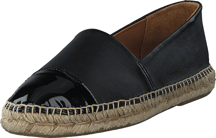 Billi Bi - Espandrillo Black Patent/ Black Nappa