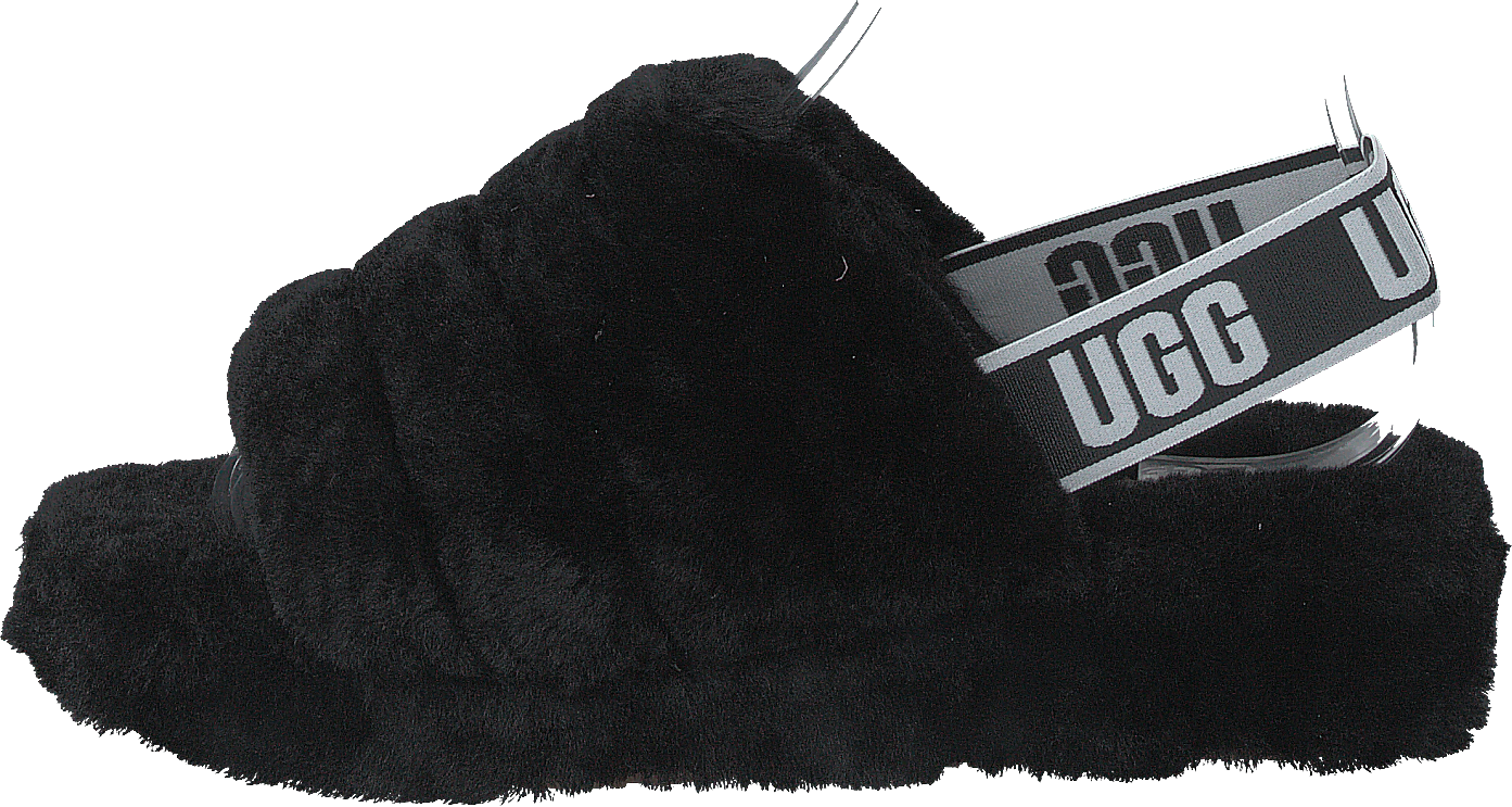 Fluff Yeah Slide Black, Female, Scarpe, Sandali e Pantofole, pantofole, Nero, EU 38