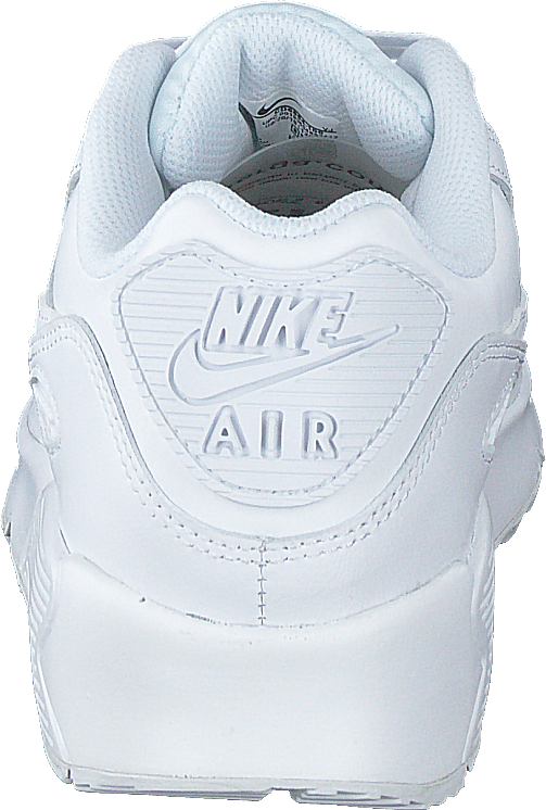 Air Max 90 Ltr (gs) White/white-mtlc Silver-white