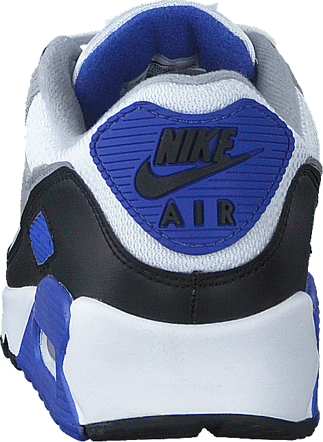 Air Max 90 Wht/particle Grey-hyper Royal