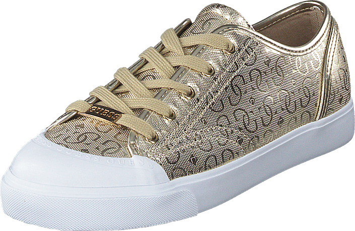 guess gold shoes