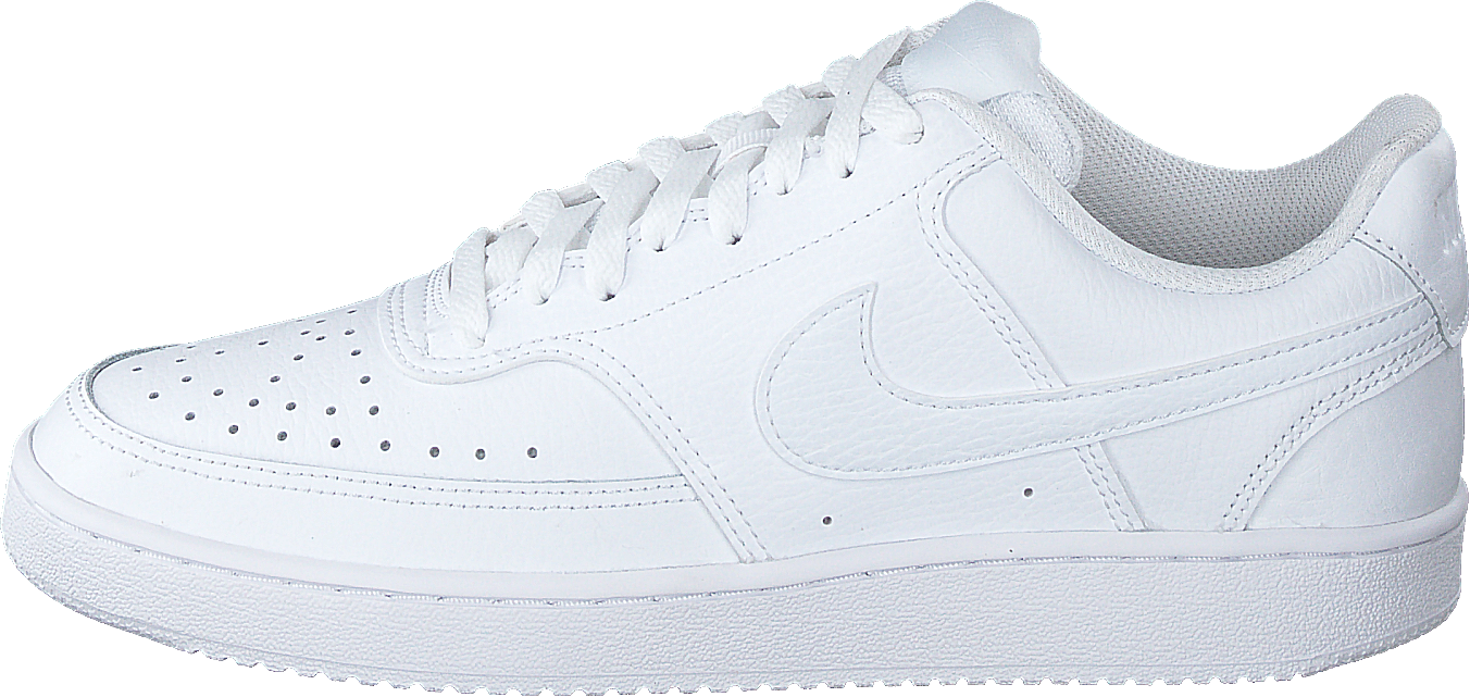 Wmns Court Vision Low White/white, Unisex, Sapatos, Sapatilhas, Sapatilhas, Branco, EU 40