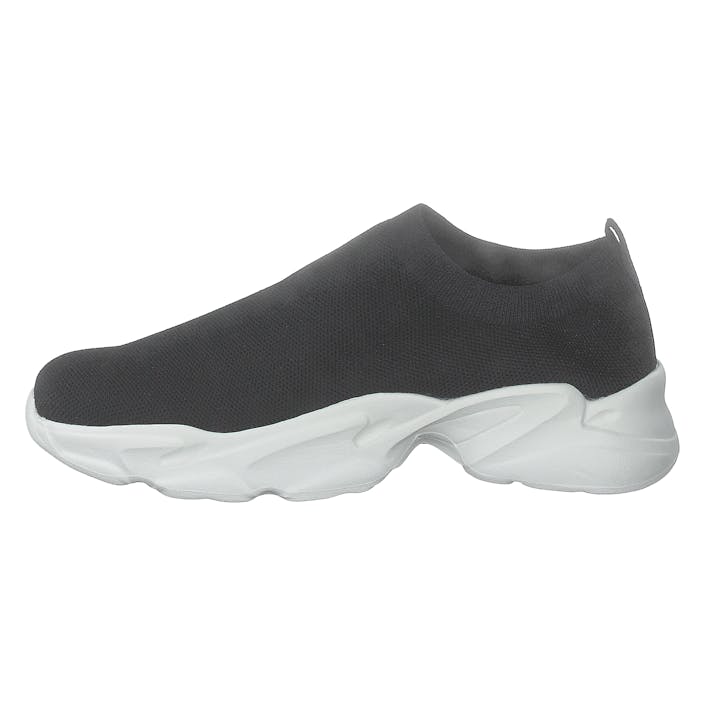 Biacase Knit Sneaker 104 Black 4, Female, Shoes, Flats, Sneakers, Black, EU 41