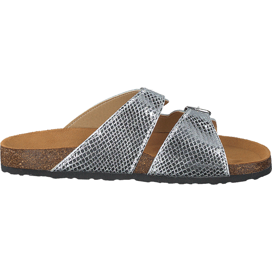 Biabetricia Buckle Sandal 918 Silver Snake - Bild 2