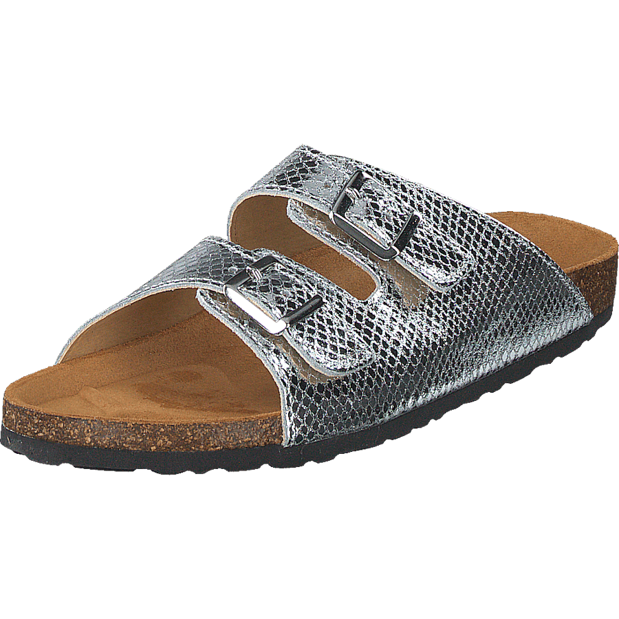 Biabetricia Buckle Sandal 918 Silver Snake - Bild 3