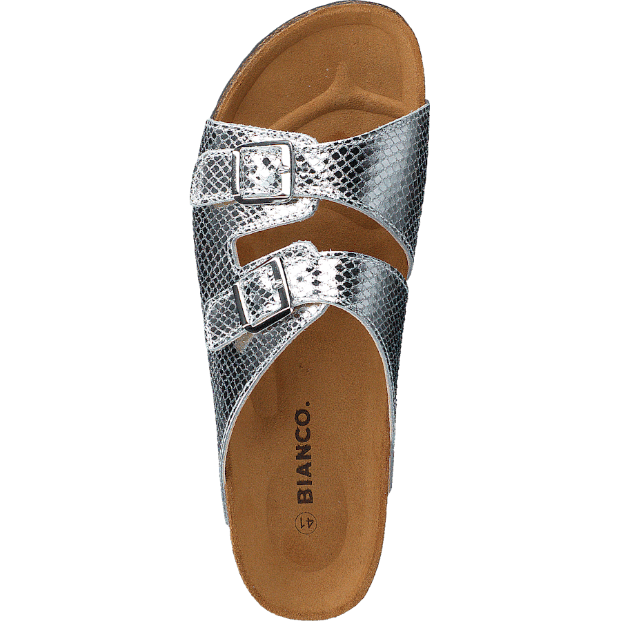 Biabetricia Buckle Sandal 918 Silver Snake - Bild 6