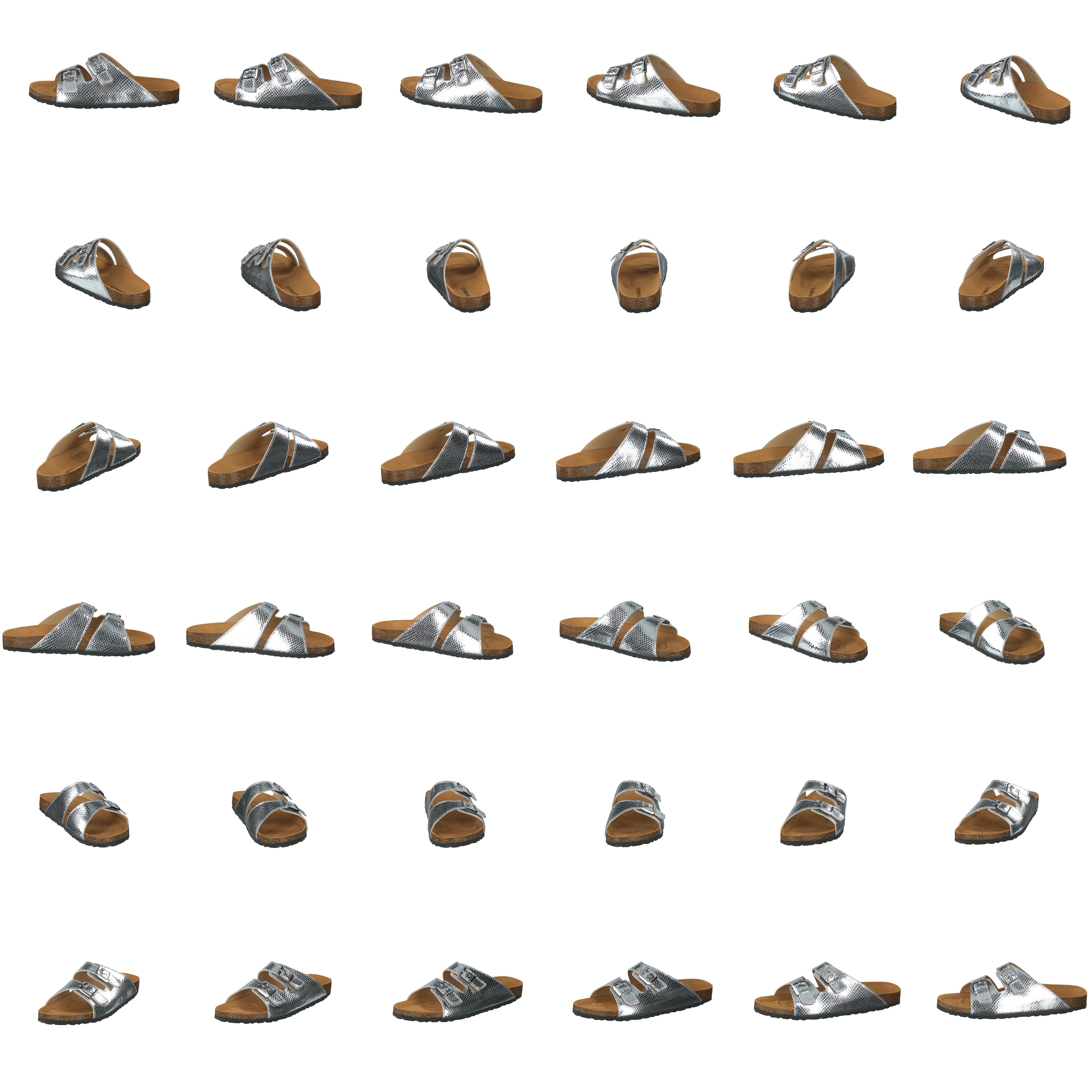 Biabetricia Buckle Sandal 918 Silver Snake - Bild 8