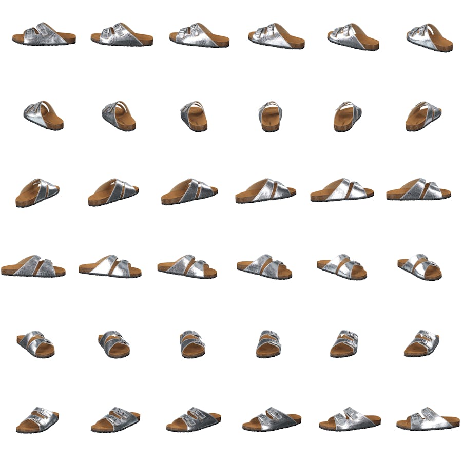 Biabetricia Buckle Sandal 918 Silver Snake - Bild 8