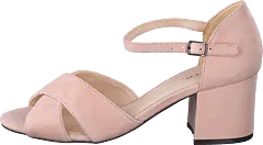 Bianco - Biacate Suede Cross Sandal 491 Powder 1