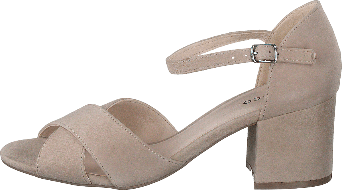 Biacate Suede Cross Sandal 271 Nougat 1