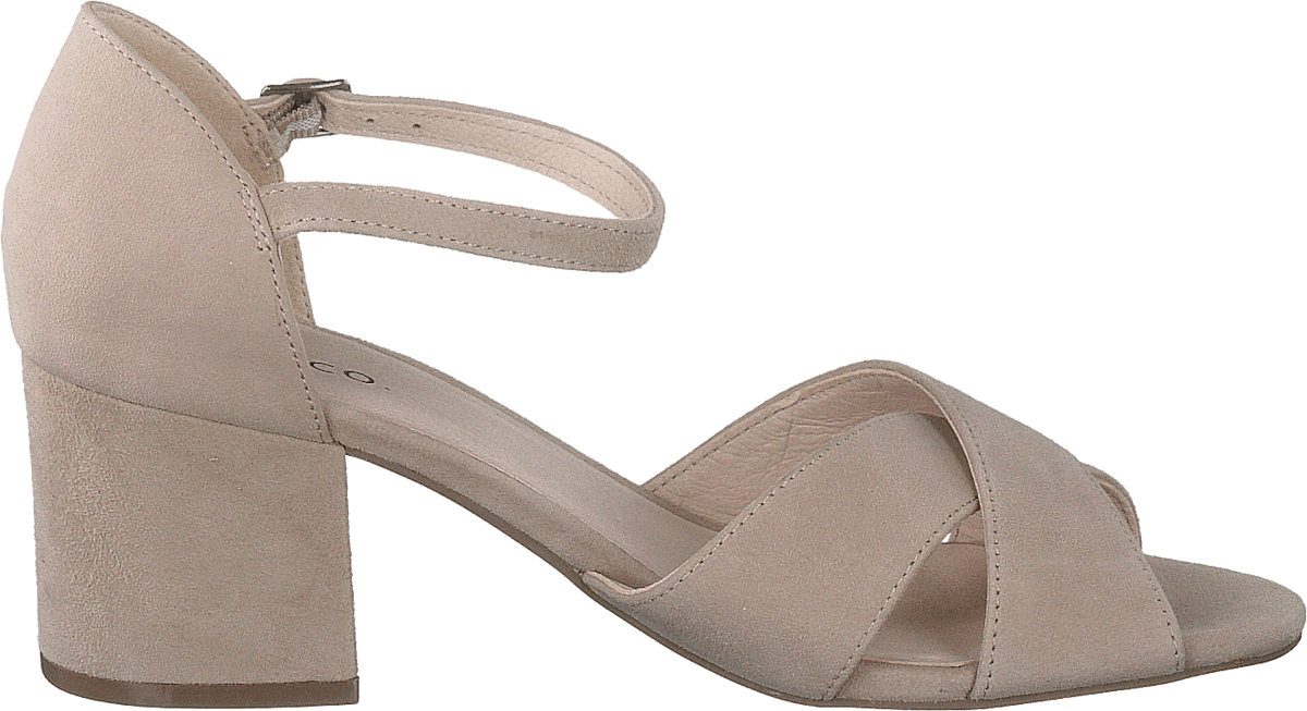 Biacate Suede Cross Sandal 271 Nougat 1