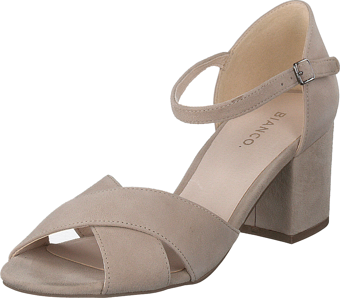 Biacate Suede Cross Sandal 271 Nougat 1