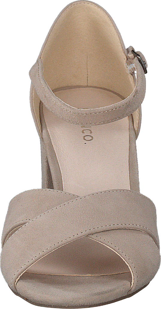 Biacate Suede Cross Sandal 271 Nougat 1