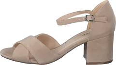 Bianco - Biacate Suede Cross Sandal 271 Nougat 1