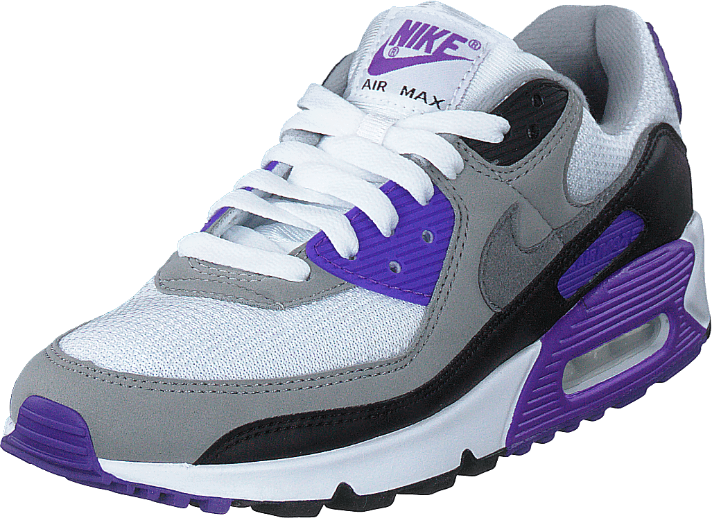 Wmns Air Max 90 White/particle Grey-grape