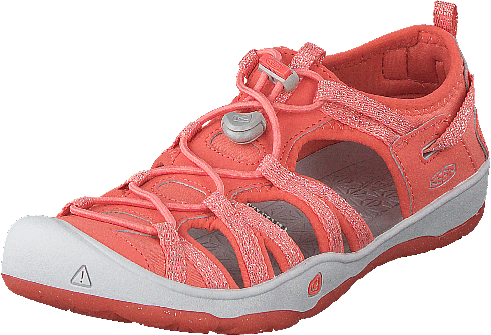 Moxie Sandal Youth Coral/vapor