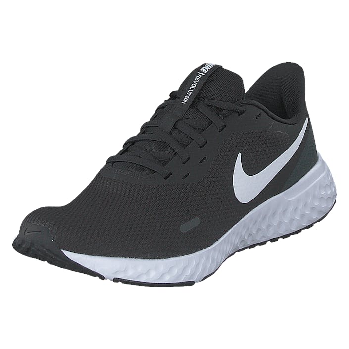 Wmns Revolution 5 Black/white-anthracite, Unisex, Obuv, Tenisky, Tenisky, Černá, EU 44,5