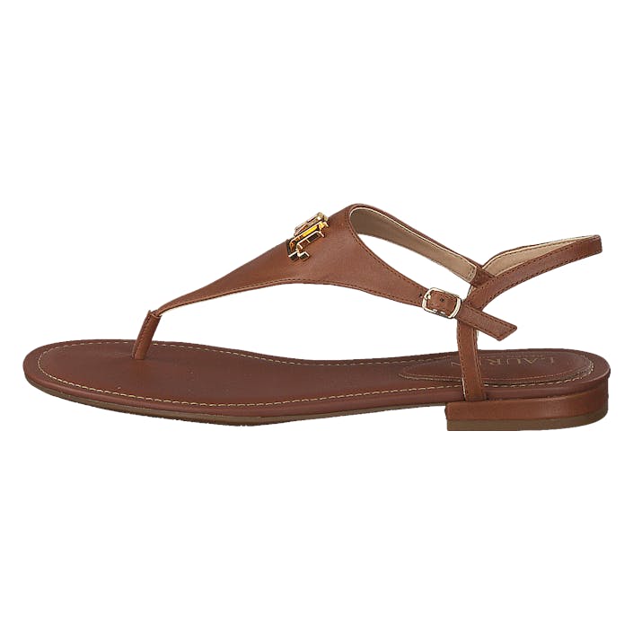 Ellington Burnished Leather Sandal Deep Saddle Tan, Female, Shoes, Sandals and Slippers, sandals, Brown, EU 42