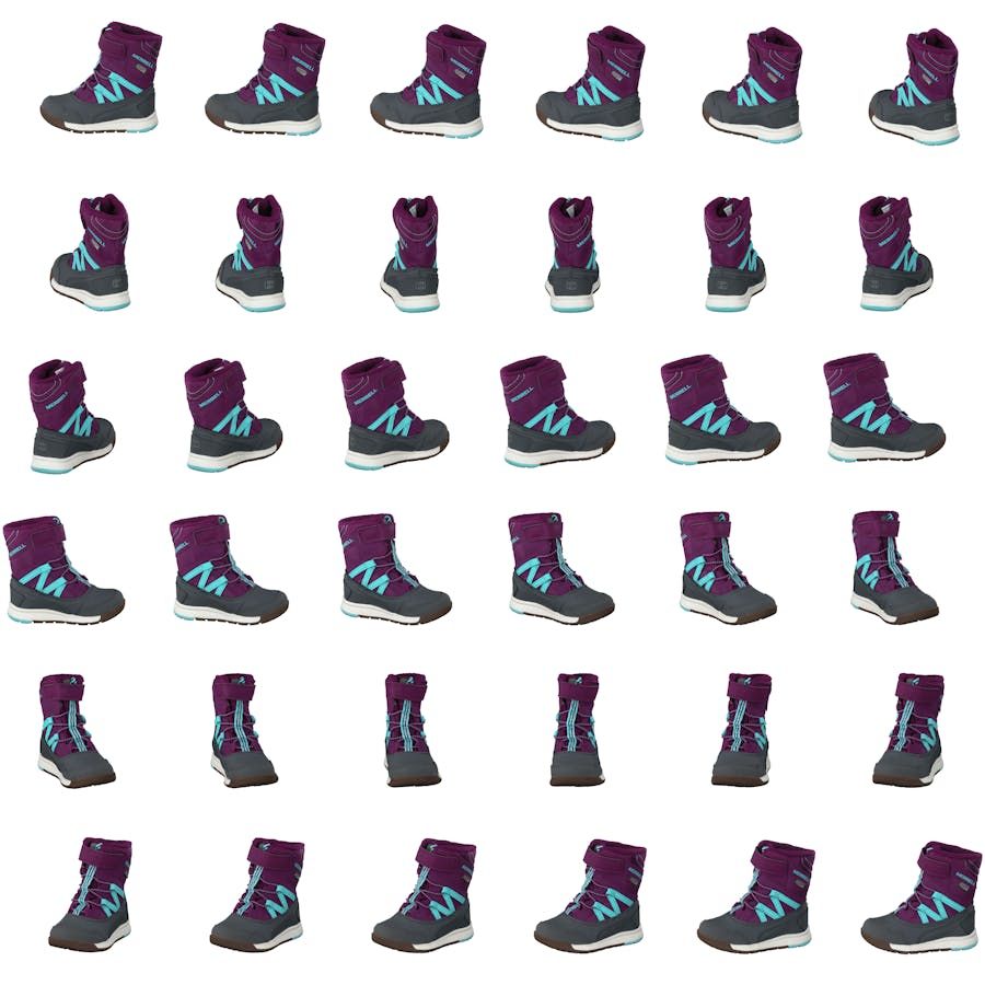 Snow Crush Wtpf Purple/turquoise - Bild 8