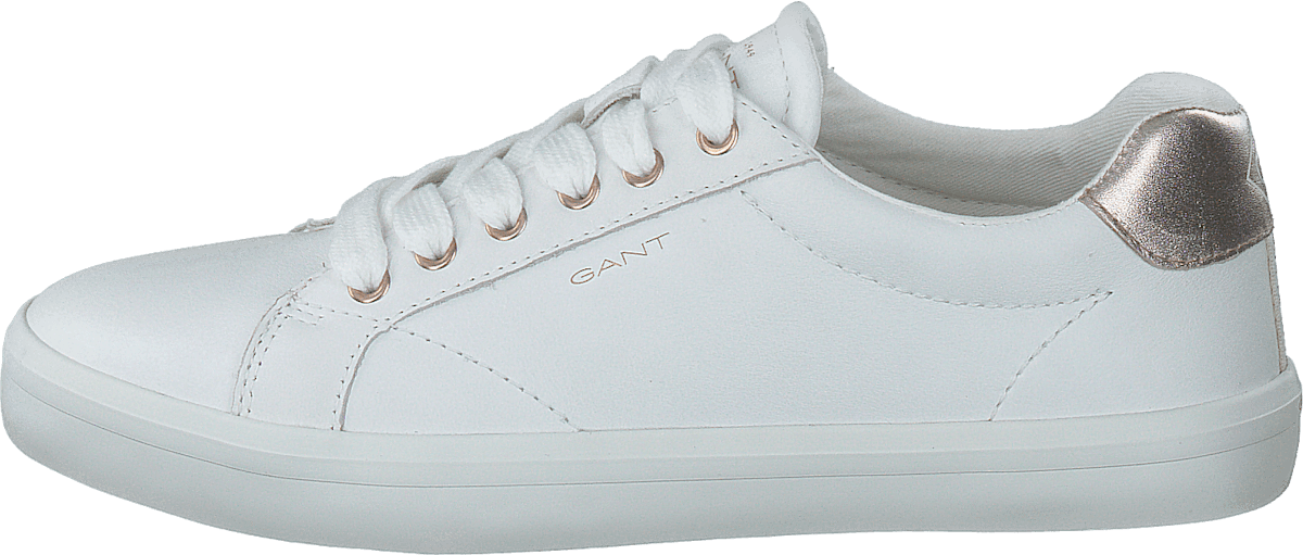 Seaville Sneaker G296 - Br.wht./rose Gold