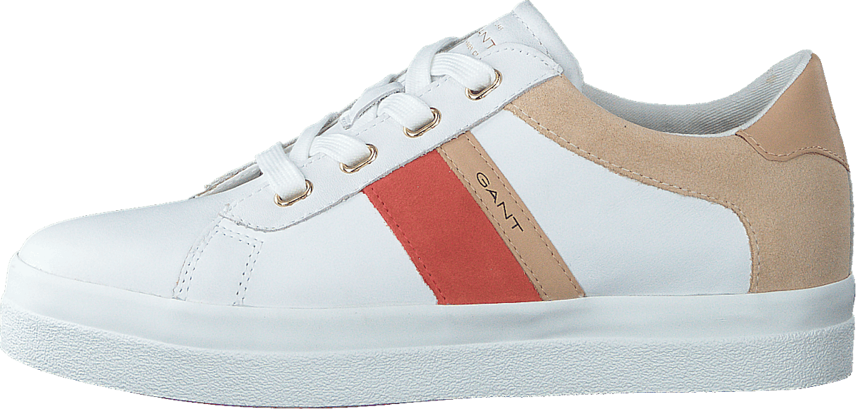 Avona Sneaker G285 - Br.wht./br. Coral