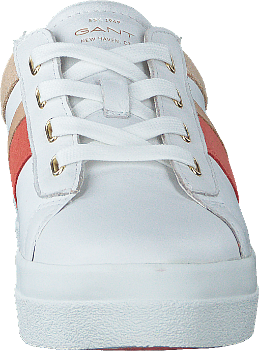 Avona Sneaker G285 - Br.wht./br. Coral