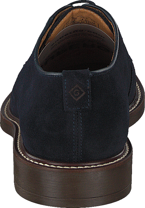 St Akron Low Lace Shoes G69 - Marine