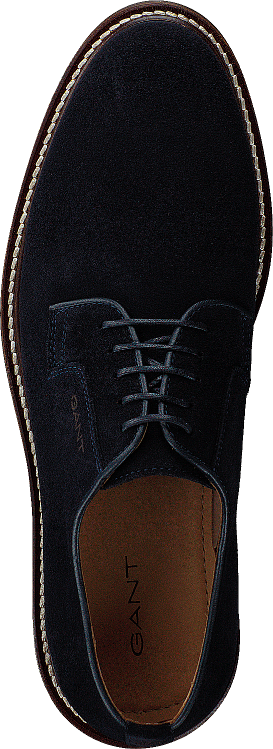 St Akron Low Lace Shoes G69 - Marine