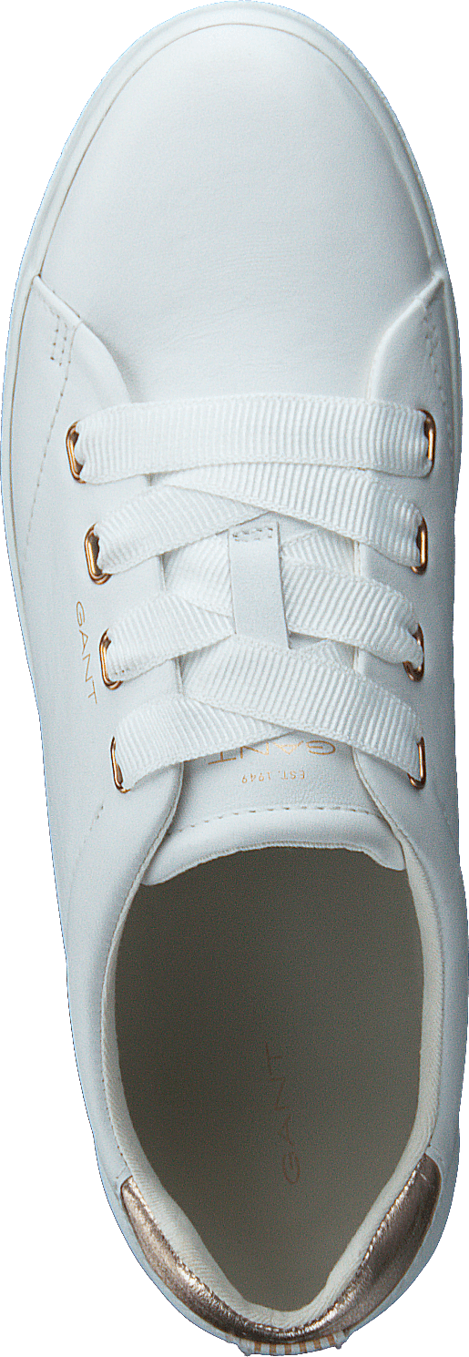 Avona Sneaker G296 - Br.wht./rose Gold