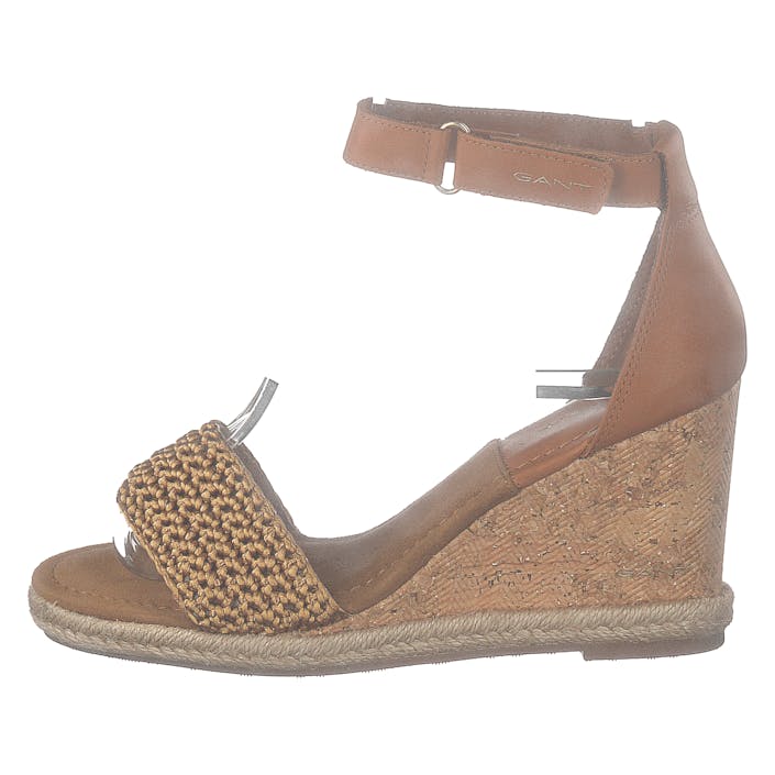 Pelicanbay Wedge Sandal G224 - Fudge Caramel, Female, Shoes, Heels, heels, Brown, EU 37