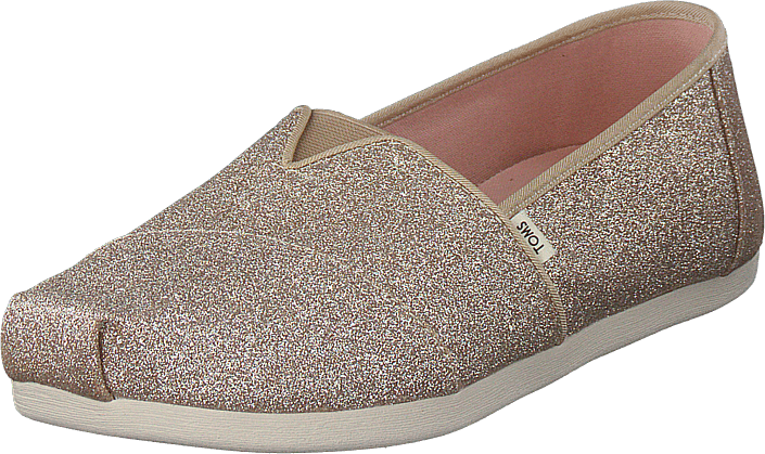 Toms - Champagne Glitter Wm Alpr Esp Gold