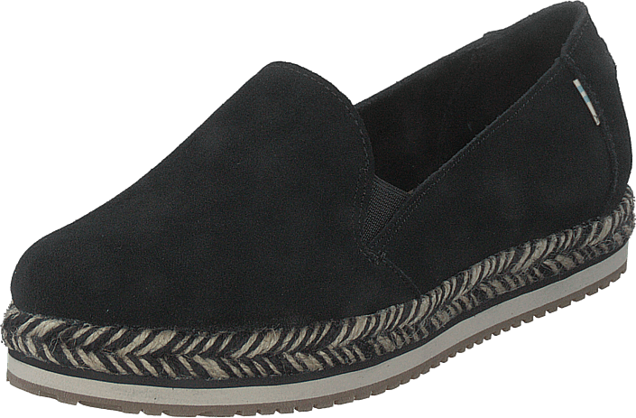 Toms - Black Suede Wm Palma Esp Ss 20 Black
