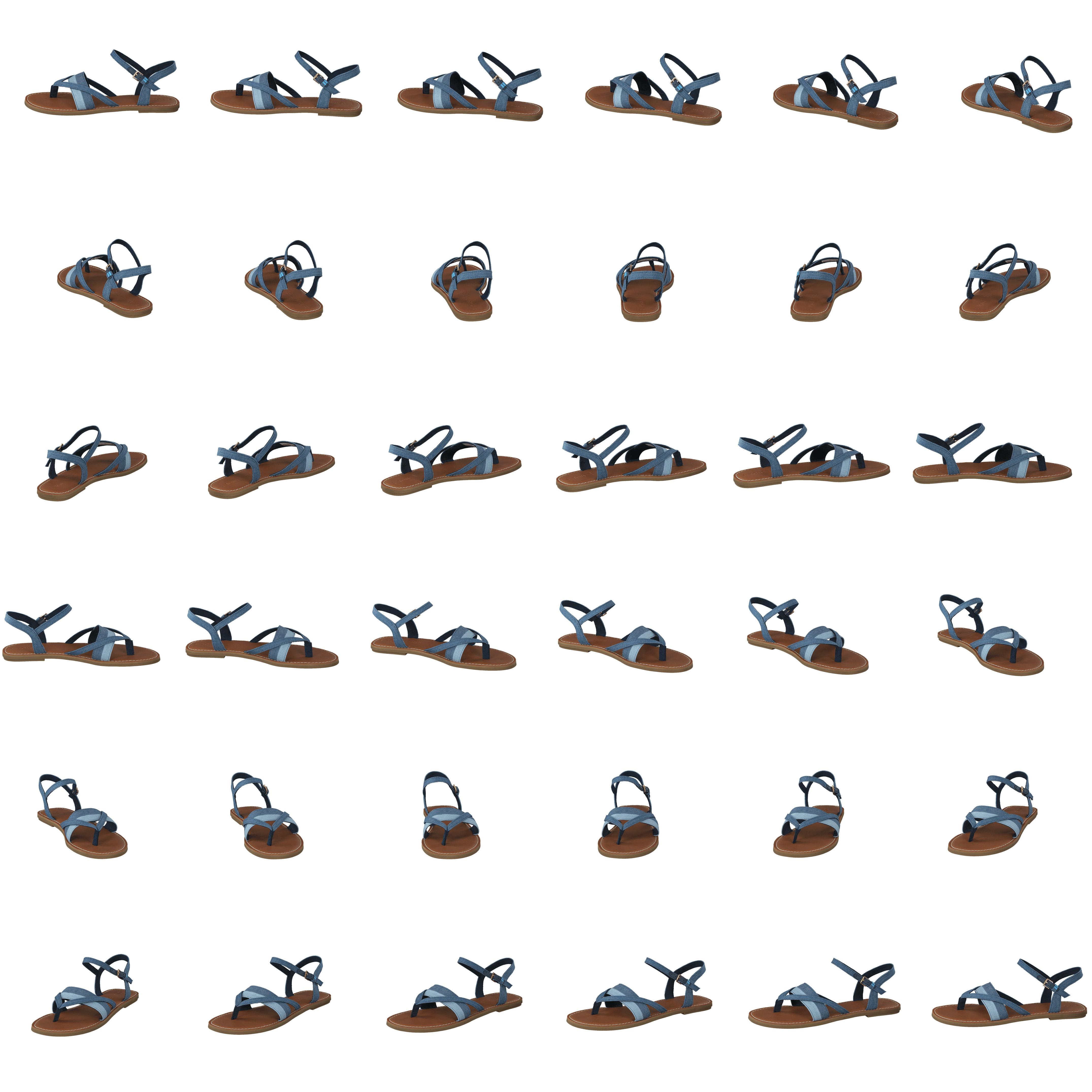 Navy Denim Mix Wm Lexie Sand S Navy - Bild 8