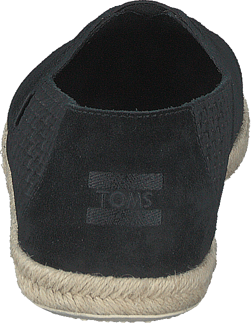 Black Suede Emb/rope Mn Alpr E Black - Bild 5