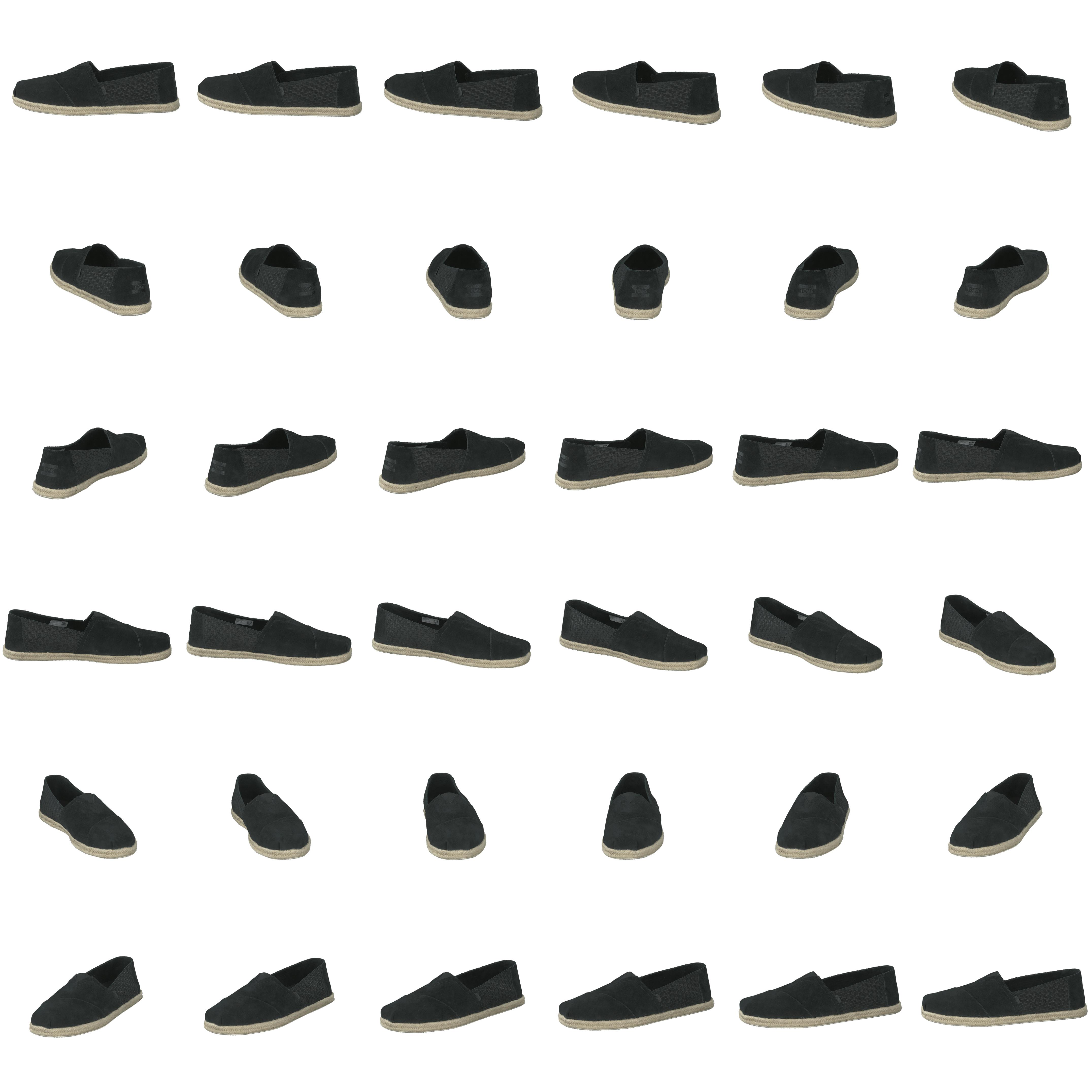 Black Suede Emb/rope Mn Alpr E Black - Bild 8