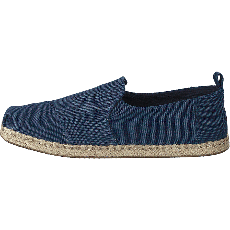 Navy Washed Canvas Mn Dalr Esp Navy
