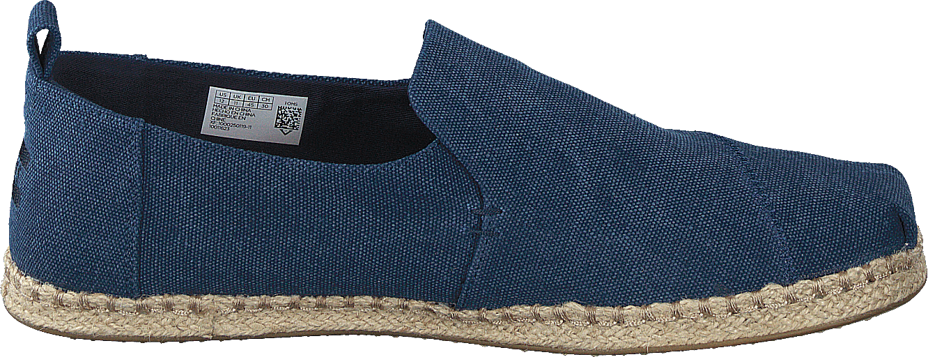 Navy Washed Canvas Mn Dalr Esp Navy - Bild 2