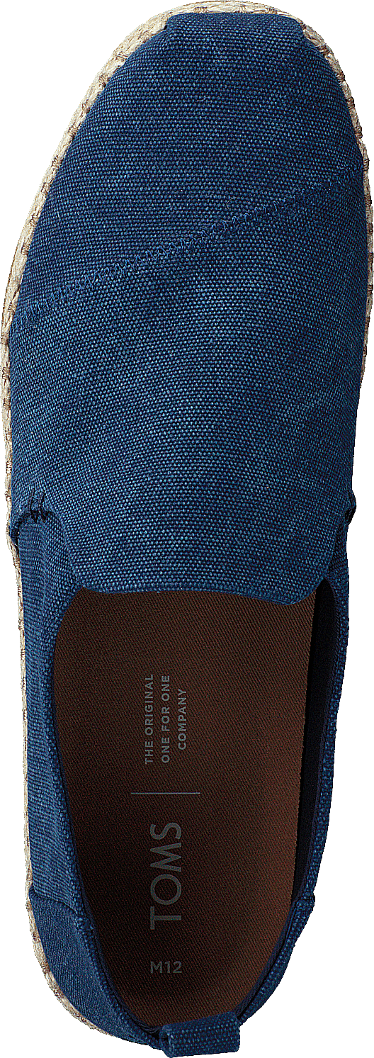 Navy Washed Canvas Mn Dalr Esp Navy - Bild 6