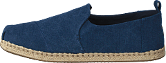Navy Washed Canvas Mn Dalr Esp Navy - Bild 10