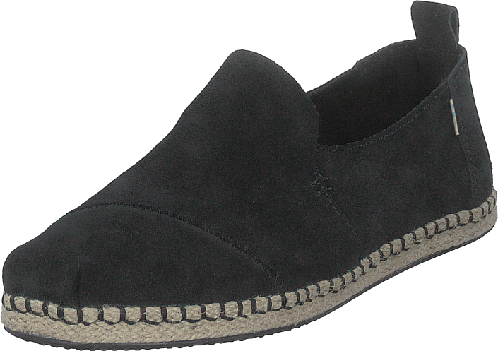 Toms - Black Suede Mn Dalr Esp Ss 202 Black