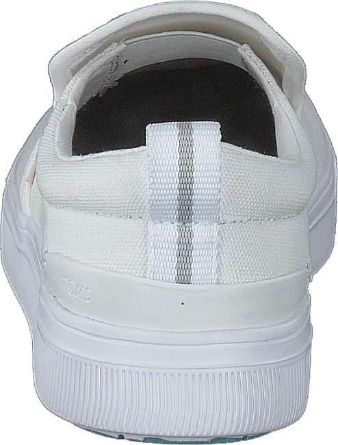 White Canvas Mn Trlt Slipon Ss White