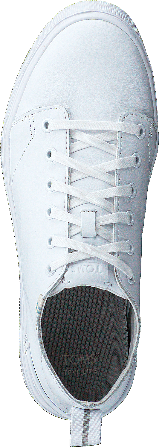 White Leather Mn Trvlo Sneak S 0 White